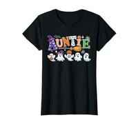 Auntie Halloween Boo Ghost Horror Costume Funny Party T-Shirt