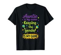 Auntie is My Name - Gender Reveal Party Funny T-Shirt