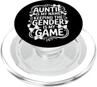 Auntie Is My Name Keeping The Gender Game PopSockets PopGrip for MagSafe