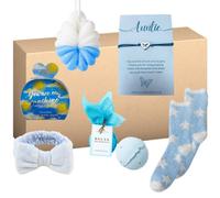 Auntie Keepsake Butterfly Blue Relax Treat Box