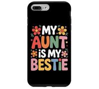 Auntie Love My Aunt Is My Bestie Niece Support Family Bond Case for iPhone 7 Plus/8 Plus