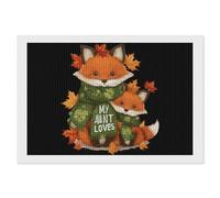 Auntie Loves Me Woodland Fox Diamond Painting Kits Wall Arts Decor
