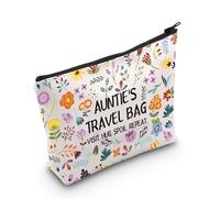 Auntie Makeup Bag Auntie Travel Bag Best Auntie Ever Gift for Auntie (Auntie Travel Bag EU)