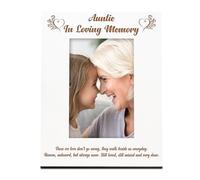 Auntie Memorial Photo Frame In Loving Memory