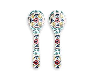 Auntie Morags Purely Home Re-usable Rio Medallion Melamine Salad Servers