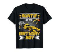 Auntie of The Birthday Boy Race Car Party Family Matching T-Shirt