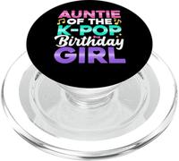 Auntie Of The Birthday Party Outfit Anime K Pop Girl Aunt PopSockets PopGrip for MagSafe