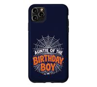 AUNTIE of the BOY Birthday Web Spider Halloween Party Tee Case for iPhone 11 Pro Max