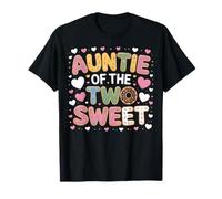 Auntie Of The Two Sweet Second Birthday Party T-Shirt