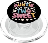 Auntie Of The Two Sweet Toddler Birthday Matching PopSockets PopGrip for MagSafe