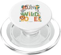 Auntie of the Wild One Birthday Cute Party Art PopSockets PopGrip for MagSafe