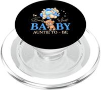 Auntie We Can Bearly Wait Baby Shower Bear Family Matching PopSockets PopGrip for MagSafe