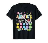 Auntie's Favorite Bunnies Easter Group Bunnies Sunglasses T-Shirt