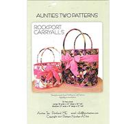 Aunties Two Patterns Rockport Carryalls Totes Sewing Pattern