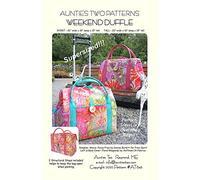 Aunties Two Patterns Weekend Duffle Pattern