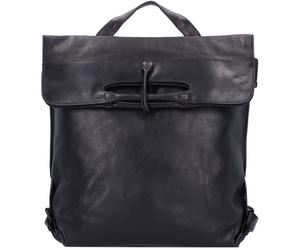 aunts & uncles Grandma's Luxury Club Mrs. Apple Strudel Daypack Genuine Leather 36 cm Laptop compartment black