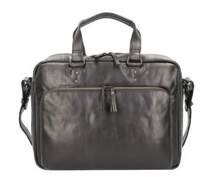 aunts & uncles The Workmates Supervisor briefcase leather 41 cm laptop compartment black
