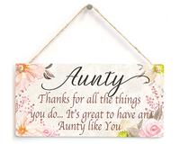 Aunty Thanks for All The Things You do… It’s Great to Have a Aunty Like You - Auntie Gifts from Kids to Say Thank You