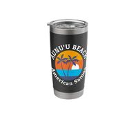Aunu’U Beach American Samoa Summer Vacation Souvenir Stainless Steel Insulated Tumbler