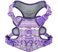 AUNZO Dog Harness for X-Small Dog Breed, Light Pet Vest Harness with 2 Leash Clips and 3 Buckles, Easy to Wear, Adjustable Reflective Soft Padded, Boston Terrier, Poodles, XS