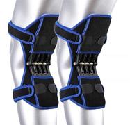 Auoeer Joint Support Knee Pads Brace Breathable Knee Protection Booster with Powerful Rebound Spring Force for Outdoor Sports, Exercising, Climbing, Joint Pain Relief
