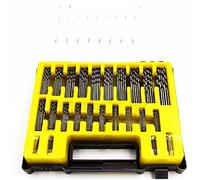 Auoeer Tools 150Pcs/Case Mini Drill Bit Set,Microtech Power Tools Small Precision Twist Drilling Kit with Plastic Box 0.4-3.2mm Drill bit Set
