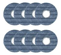 Auoiian 8-Pack C20 Mop Pads Accessories Compatible with Eufy Omni C20 Robot Vacuum - Washable Microfiber Replacement Cloths, Reusable Mopping Pads for Omni C20 Floor Cleaner