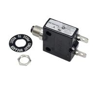 AUOQKQUT 1pc 98 series 100A push button reset overload protector automatic reset circuit breaker switch