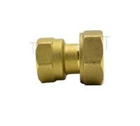 AUOQKQUT 3/4" Female to 1/2" Female Brass Union Pipe Fitting Water Gas Oil for Water Meter OROAOBOMT AUOQKQUT