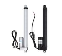 AUOQKQUT Black 400mm 24V 300N 35mm s Linear Actuator electronic starter 400mm Stroke Linear Motion Controller