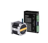 AUOQKQUT Nema 23 Stepper electronic starter Driver Kit Open Loop 2.2N.m 4A 1.4A-5.6A 18-50VDC for 3D Printer Engraving Milling Machine