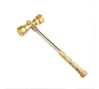 Auosxny DIY Modular Brass Hammer Kit,Viking War Hammer,Thor Hammer, Heavy Metal Pipe Hammer,Gift for Men, Dad, Collectible Cosplay Props for Home Decor,(assemble by yourself upon receipt)(Medium)