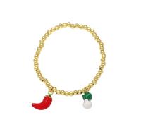 AUOU 1pc Enamel White Bear Giraffe Bracelets For Women Chain Of Beads Bracelets Gifts