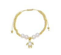 AUOU 1pc Gold -plated Starfish Crows Crab Bracelets For Women With Turtle Beach