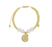 AUOU 1pc Gold -plated Starfish Crows Crab Bracelets For Women With Turtle Beach