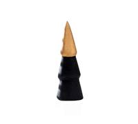 AUOU Nordic Ceramic Christmas Tree Shaped Ornaments For Holiday Home Decoration,18 * 6cm