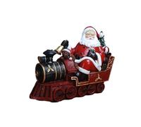 AUOU Nordic Style Santa Claus Snowman Cookies Train Christmas Decoration