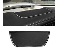Auovo Dashboard Mat Cover for Dodge Ram 1500 2500 3500 Accessories Interior 2011-2018 Pickup Car Dash Pad Trim Rubber Soft Tray(1 PCS) (WHITE Trim)