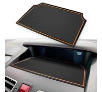Auovo Dashboard Mats Compatible with Subaru Crosstrek Accessories 2012-2017 Forester 2014-2018 XV Impreza 2012-2016 Car Interior Silicone Dash Pad Liner Tray (Orange)