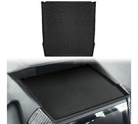 Auovo Dashboard Mats for Subaru Forester Accessories 2019-2024/ Crosstrek 2018-2023 / Impreza 2018-2023 Car Interior Silicone Material Dash Pad Liner (Upgrade,1 pcs All Black Trim Dashboard Mat)