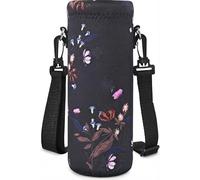 AUPET Water Bottle Bag Carrier,24oz/32oz Insulated Neoprene bottle Sling Holder Case Pouch Cover for 1000ML/750ML Bottles with Shoulder Strap for walking