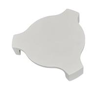 AUPLEX 13" Pizza Stone Heat Deflector Smoking Plate Grill Accessories Plate Setter-Extra Thick (13")