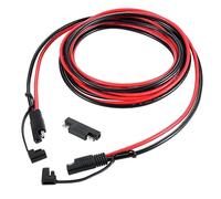 Aupoko 10AWG 10FT SAE to SAE Solar Extension Cable, Extension Cord with SAE Quick Disconnect/Connect Adapter and SAE Polarity Reverse Adapter for Battery, Motorcycle, Cars, RVs(10 FEET/3M)