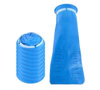 Aupoko 10Pcs Disposable Sick Bags - 1000ml High-Density Vomit Bags with Snap, Leak-Proof & Portable for Car Travel, Motion Sickness & Pregnancy Nausea (Blue)