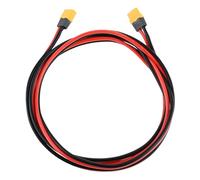 Aupoko 12AWG XT60 Extension Cable - 6FT Male to Female Connector for RC Battery, Solar Panel & Portable Power Station (High-Current, Tinned Copper)