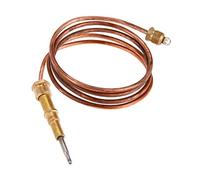 Aupoko 27.5" Gas Thermocouple, Temperature Sensor Flame Failure Safety Device, Replacesment for Robertshaw 446-511, Compatible with Direct Vent Fireplace, Heat & Glo & Hearth (700mm, M11x1, M10x1)