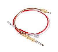 Aupoko Patio Heater Thermocouple, Outdoor Heater Replacement Parts M8 x 1 End Connection Nuts Thermocouple 410 mm Length M6 x 0.75 Head Thread with 6.3 MM/0.25'' Flat Terminal