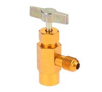 Aupoko R134A Self-Sealing Can Tap with Right Hand Thread, R134A Valve Tool Bottle Opener with 1/2" Female R-H Thread and 1/4’’ SAE Male Connector, Fits for R134A Automotive Air Conditioning Charging