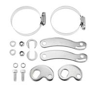 Aupoko Universal Torque Arm Kit - 2 Sets Ebike Motor Dropout Amplifier, Front/Rear Hub Protector Compatible with 10x14mm Axles | High-Strength Steel Connectors, Bicycle Conversion Accessories