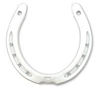 AuPra Authentic Lucky Cast Horse Shoe Wedding Gift Garden Shed Wall Hanging Good Luck Silver Metal HorseShoe Decor